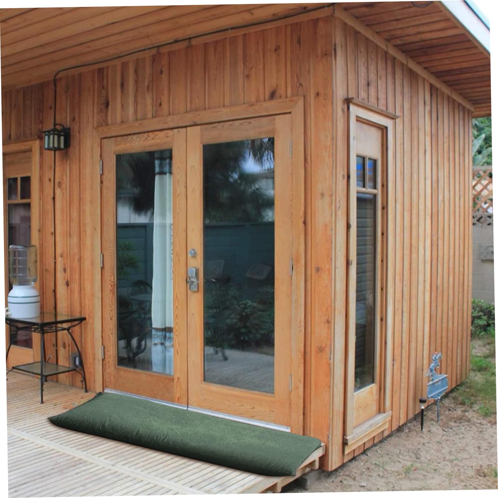 Barrières anti-inondation sans sable 25 x 150 cm, lot de 2, absorption rapide, réutilisables