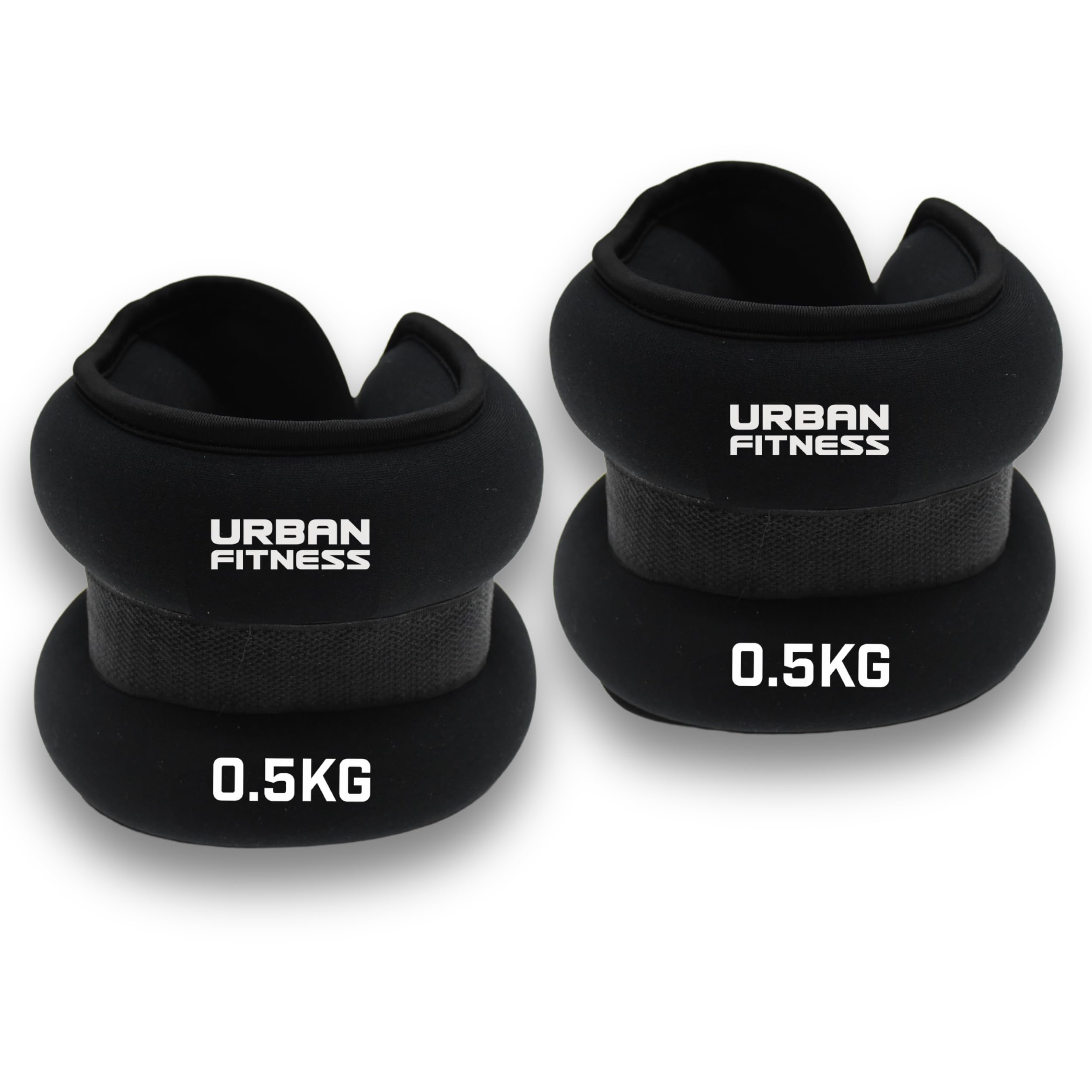 Urban Classics Urban Fitness Neoprene Ankle/wrist Weights 2 X 0.5Kg from B&Q