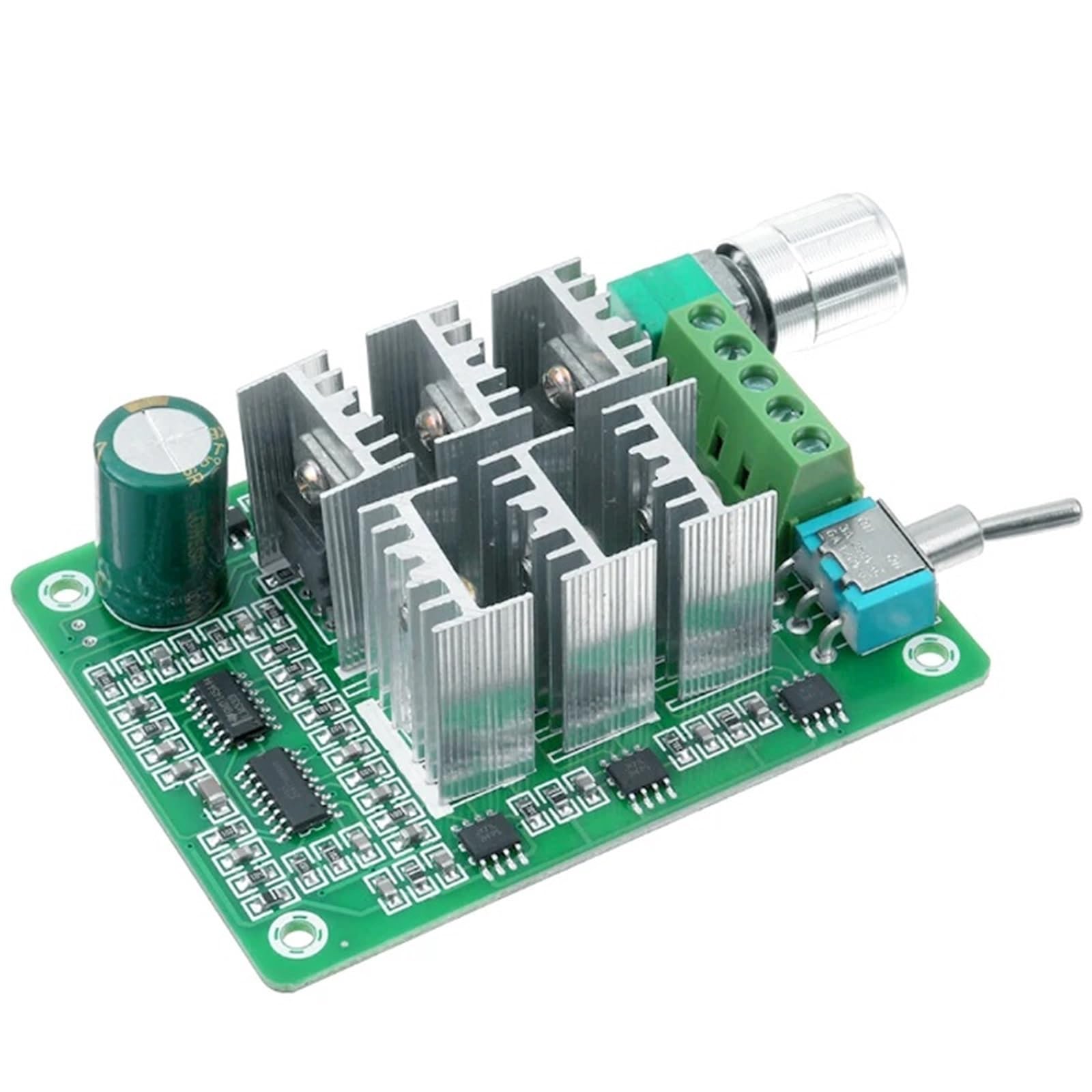 BLDC Motor Speed Controller DC 5-36V 12V 24V 15A BLDC Three-Phase Sensorless Brushless Motor Controller Fan Driver Power Supply