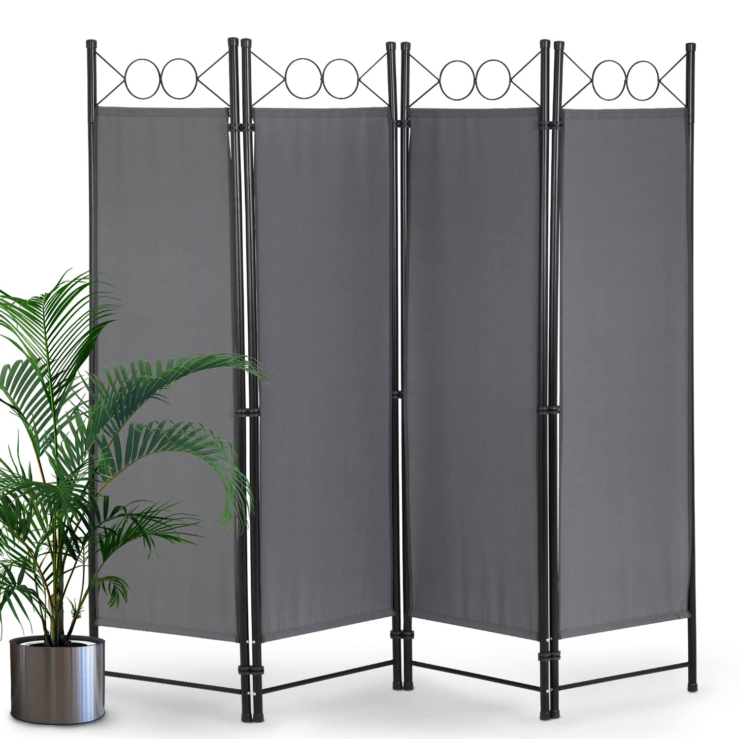 Buy Room Divider 4 Panels 6FT Room Divider Wall Folding Privacy Screens