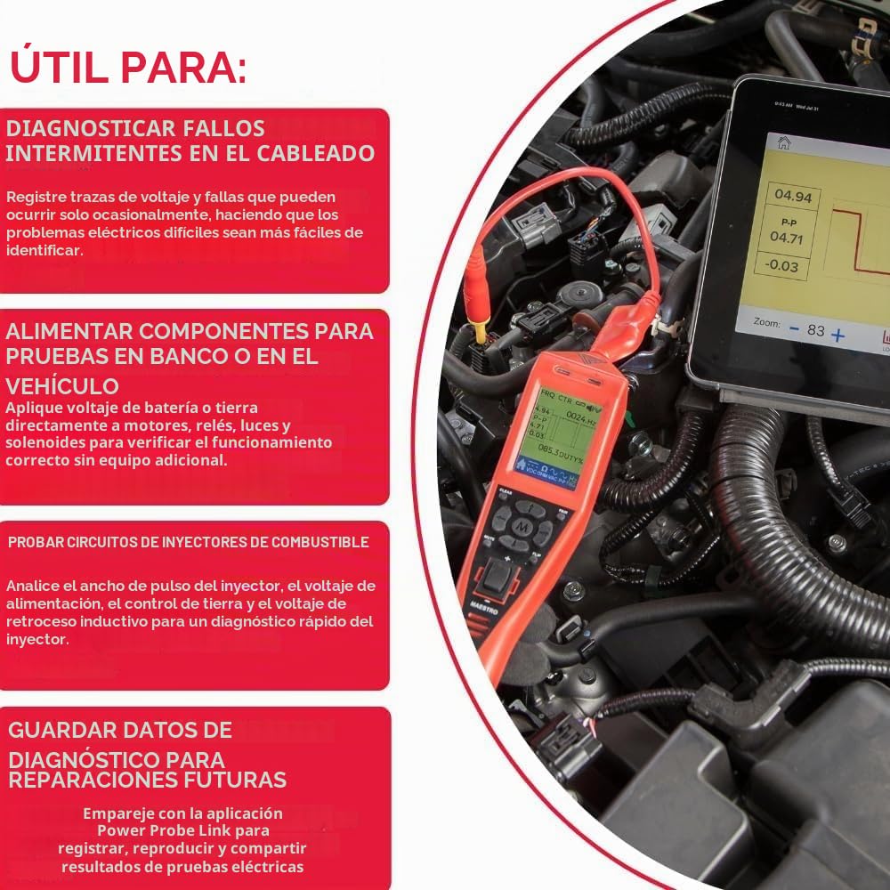 The Maestro Power Probe PPTM01AS - Probador de circuitos