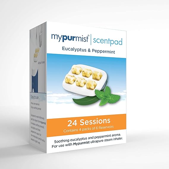 MyPurMist ScentPad Eucalyptus and Peppermint for mypurmist Ultrapure