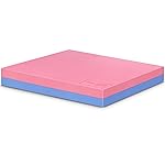 Yes4All Large Foam Balance Pad, Non-Slip Foam Mat for Yoga & Strength Training, Exercise Knee Pad for Floor Workouts, Soft Cushion for Balance Training
