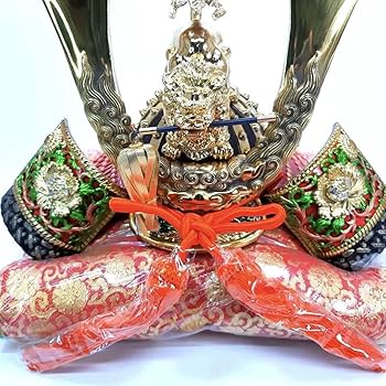 Amazon | 高岡銅器 特選 牡丹獅子星兜 五月人形 子供の日 初節句