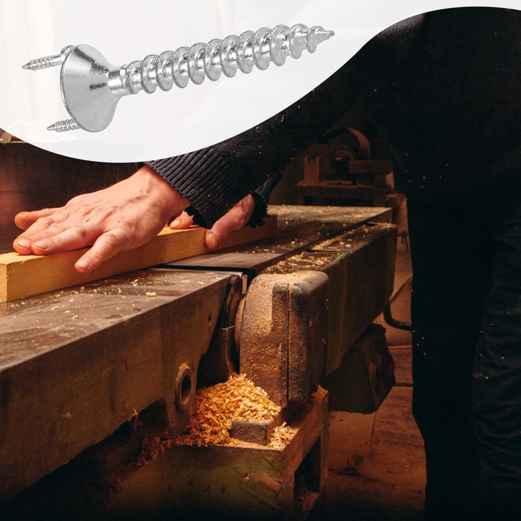 Clous à Double Tête Pour Plinthes, Vis De Sécurité Invisibles Pour Meubles