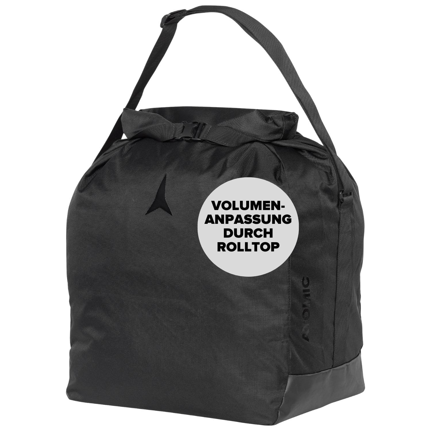 Atomic A Bag I Skischuhtasche I Praktische Tasche für den Winter & Sommer I Skischuhaufbewahrung I Wintersporttasche mit anpassbaren Schultergurt & Rolltop I Herausnehmbare Skischuh-Platte