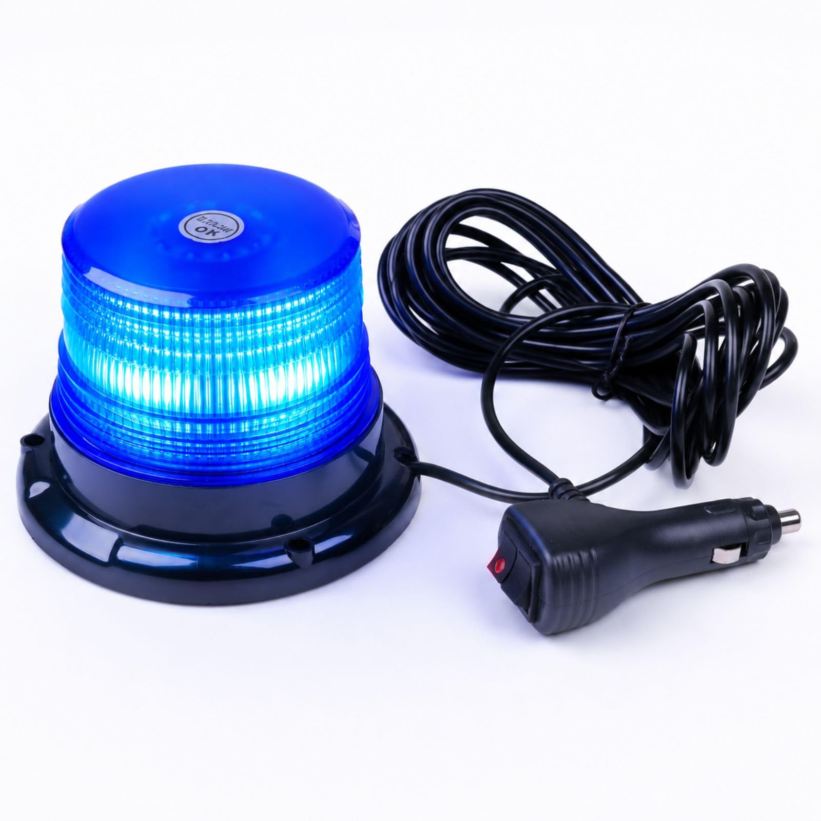 Amazon.co.jp: 【改善型】 パトランプ 車用 回転灯 LED シガーソケット
