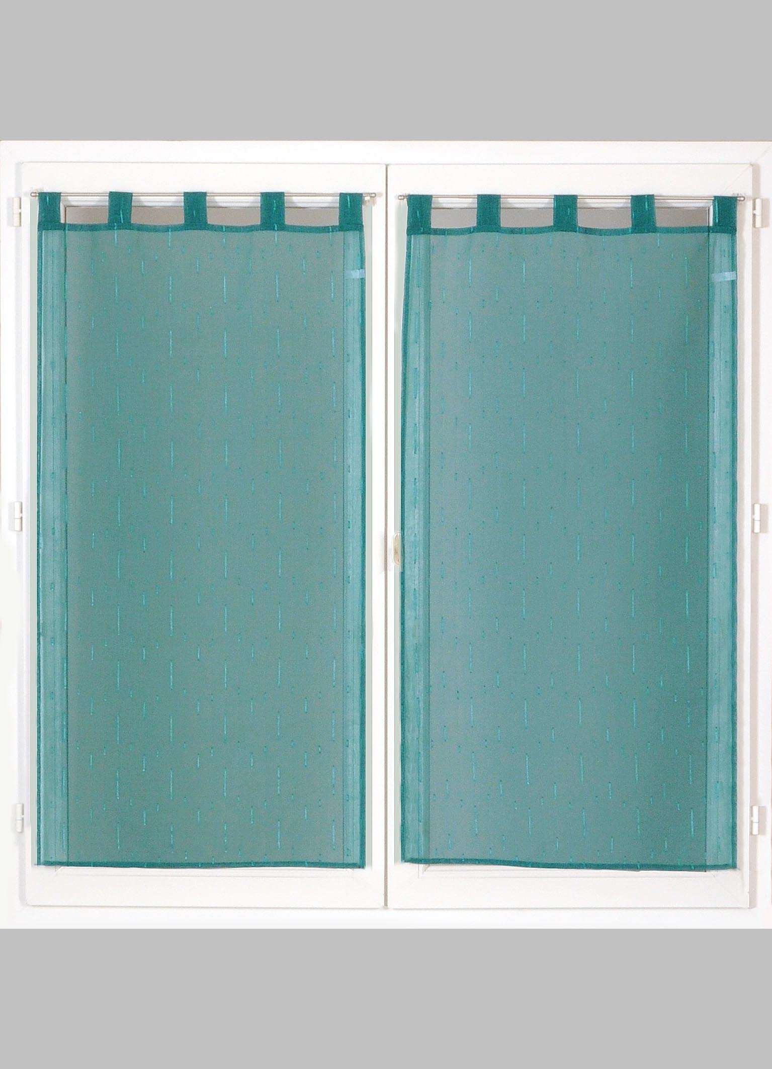 Atout Ciel Pair of Curtains 60 x 90 cm Duck Blue