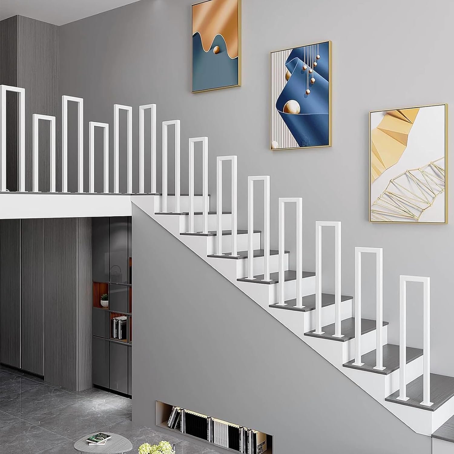 Handgreep trap, trapleuning binnen buiten voor trappen