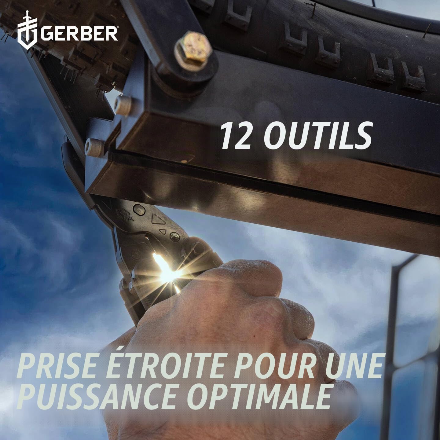 Outil Multifonction DUAL-FORCE Noir