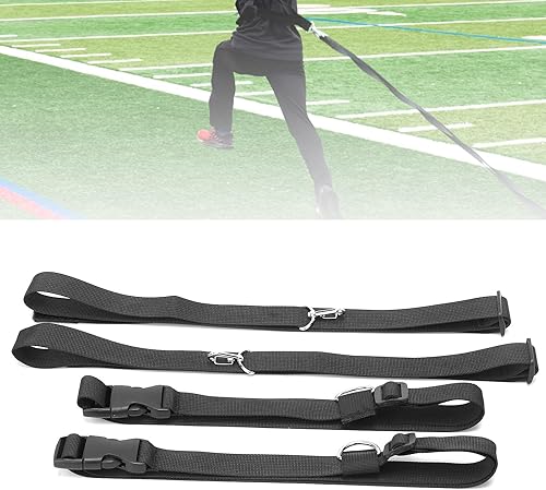 Miniatura 7 de Bandas de velocidad, Nylon Agilidad Entrenamiento Cinturón Defensivo Capacidad Equipo de Entrenamiento de Velocidad Cinturón de Reacción para