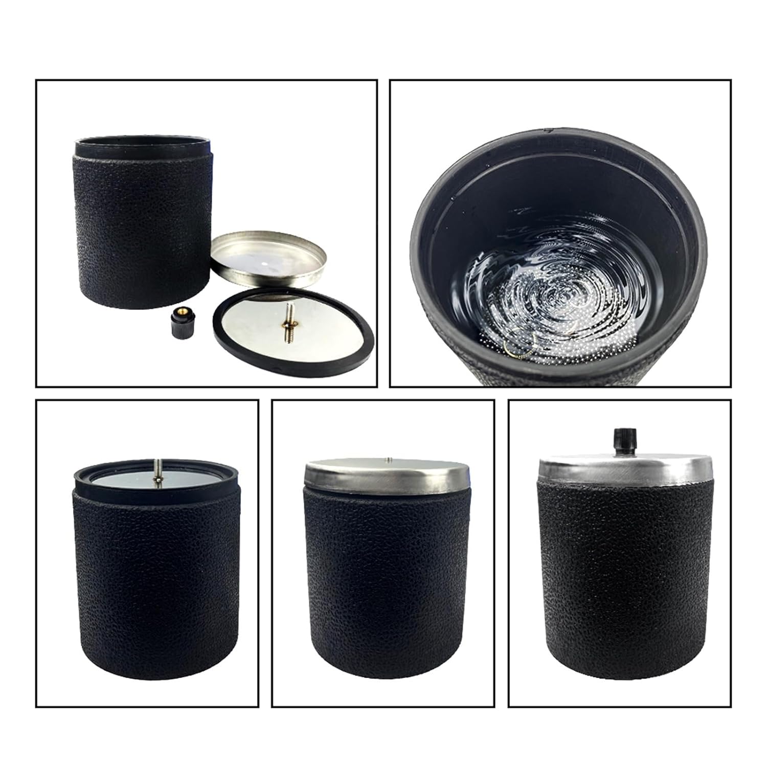 Mini Rock Tumbler Polisher Roller Rotary Bucket Mill Tool Metal Ring Bead Cleaning Polishing Machine Jewelry Making - Polisher