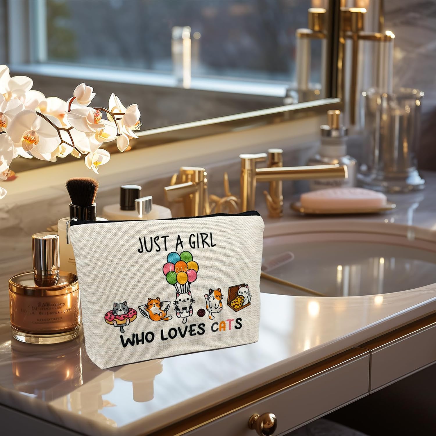 DJOLY Corgi Gifts for Lovers: Makeup Bag, Birthday Decoration Cosmetic Pouch, Funny Corgi Mom Gifts for Kids, Women, Christmas - Image 6