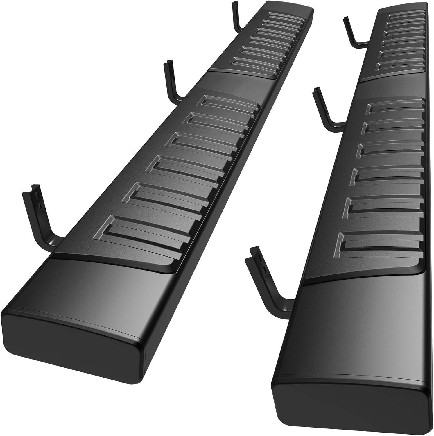 6 Inches Running Boards & Steps Compatible with 2005-2026 Nissan Frontier Crew Cab, A Pair Side Steps for Nissan Crew cab, Aluminum Step Bars