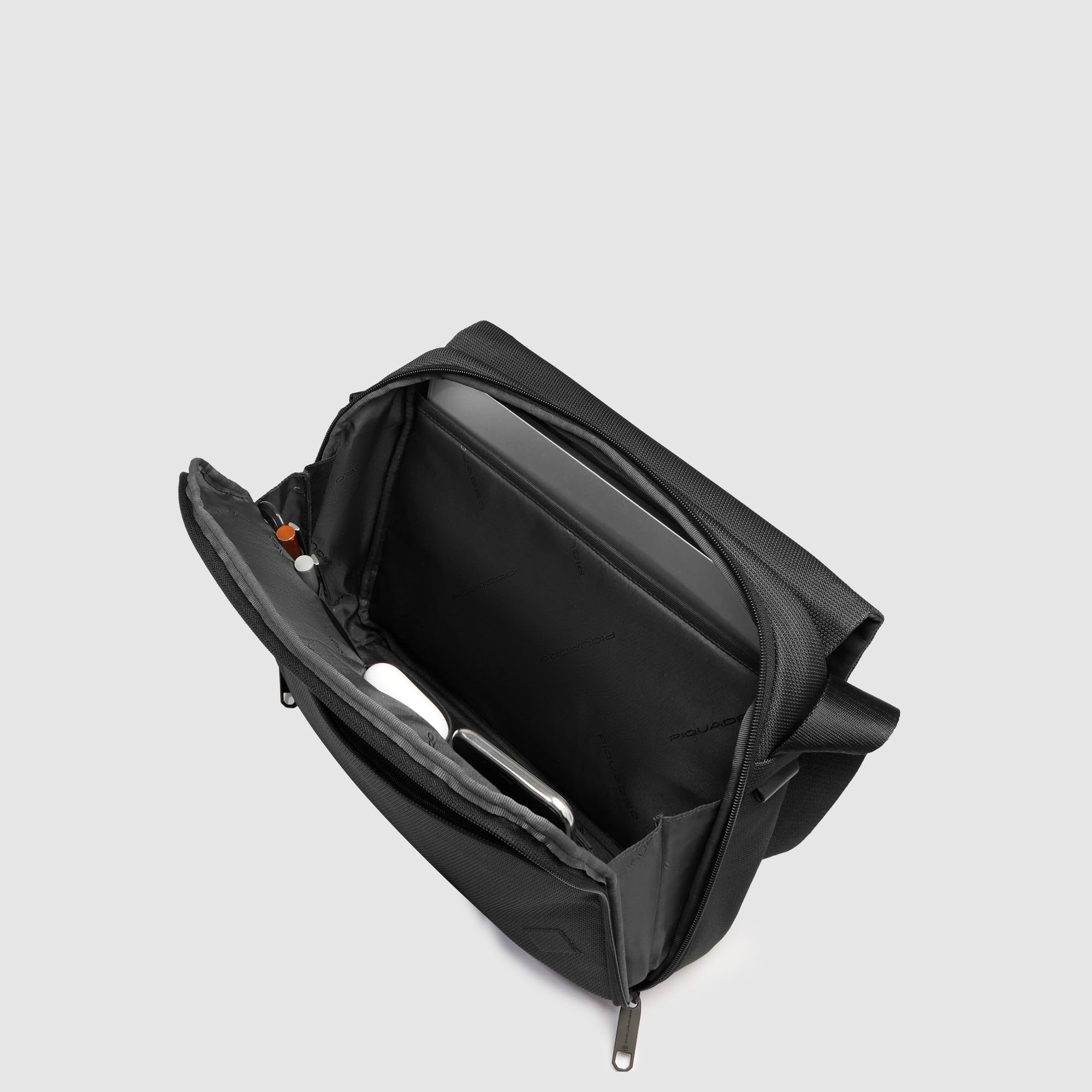 PIQUADRO Borsa messenger uomo porta iPad Uomo pelle e tessuto