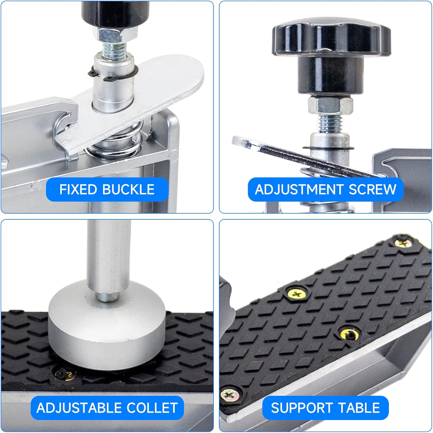 45 Degree Stone Mitre Clamp, Countertop Seam Splicing Fixture 32x20cm Benchtop Angle Clamp for Granite Marble Slab Install Tool