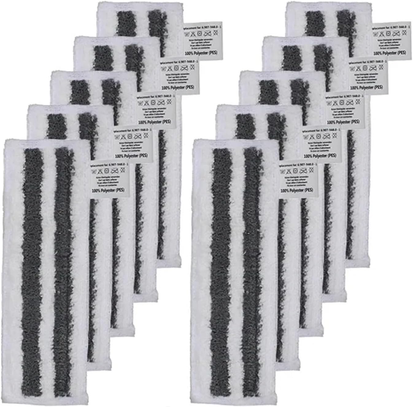 Microfiber Mop Sleeve Steam Cleaner Accessories. Compatible for Karcher Easyfix SC2 SC3 SC4 SC5. Rag Cleaning Cloth(10PCS)