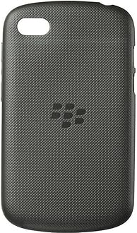 BlackBerry Soft Shell Case Cover for BlackBerry Q10 - Black