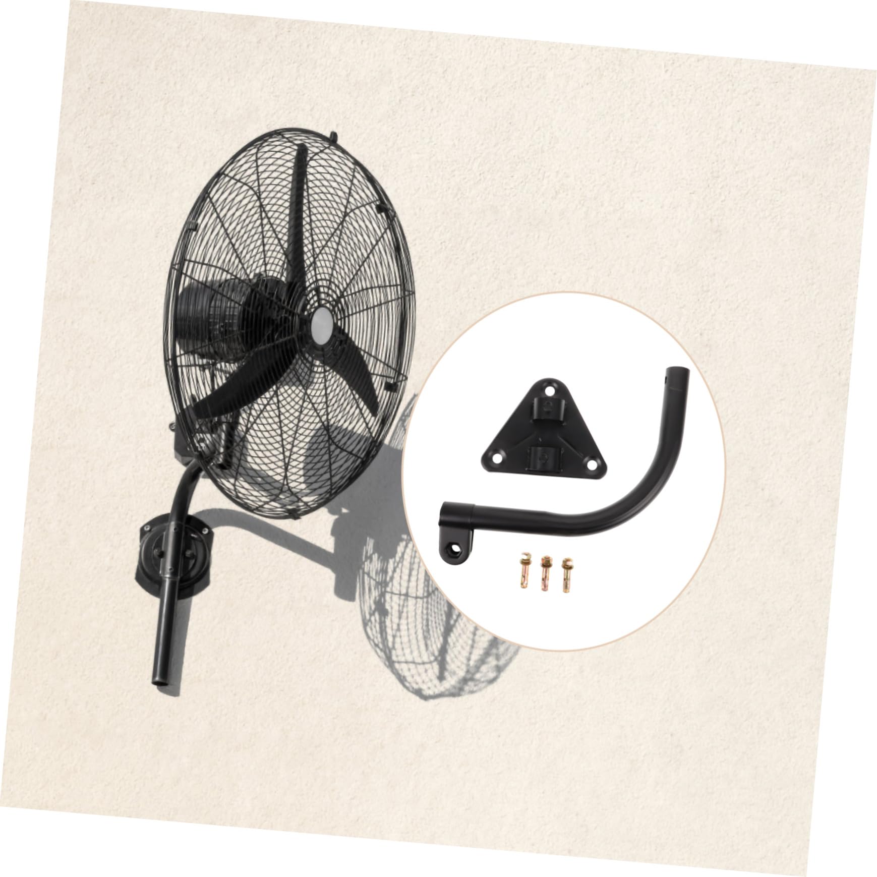 Mobestech 1 Ensemble D'Accessoires Pour Ventilateur Électrique Ventilateur Mural Petit Ventilateur Mural Ventilateur Industriel Mural Ventilateur D'Appoint Pour Support De
