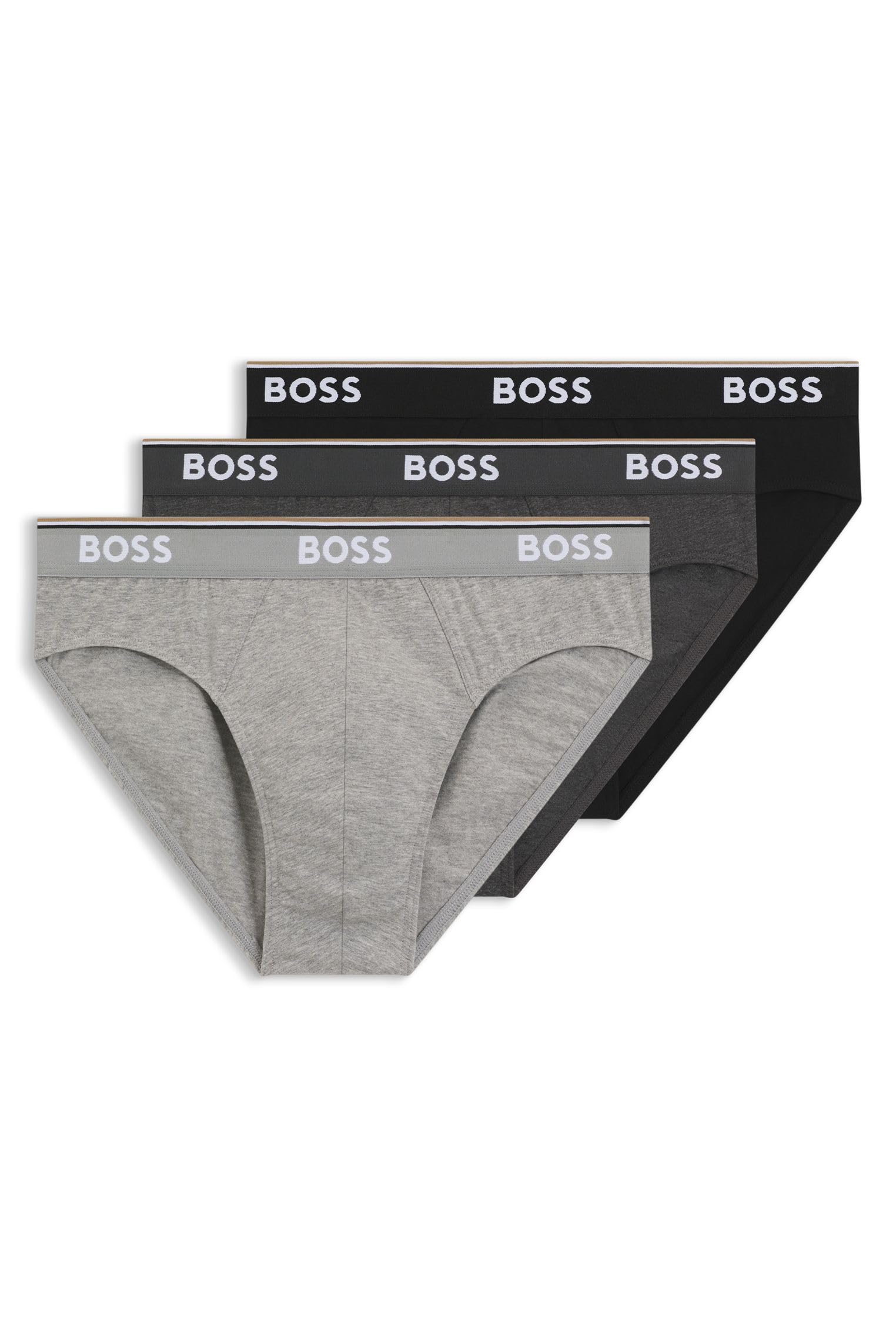 Mens Pack Of Logo Waistband Briefs