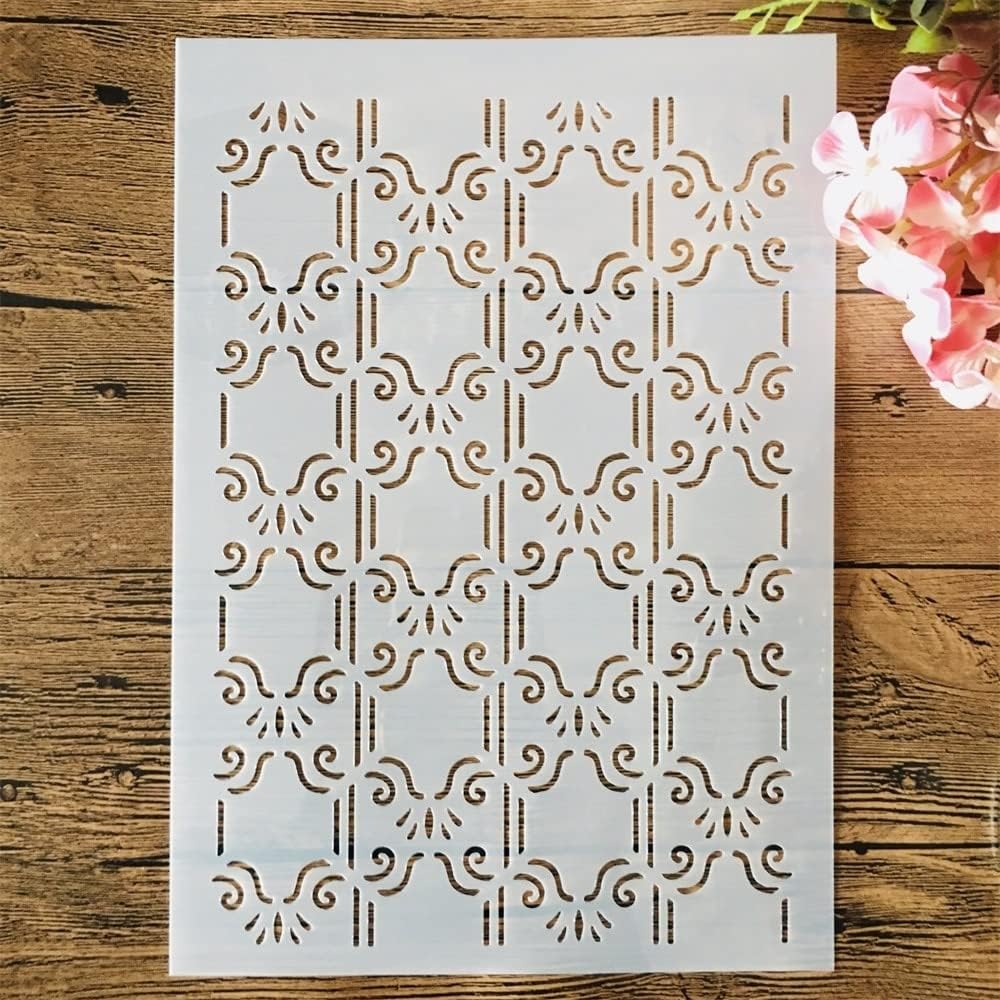 Stencils for Painting on Wood,Wall Home Decor,A4 29cm Thin