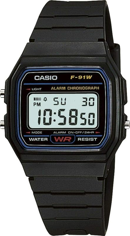 Casio Collection F-91W-1YEG férfi digitális karóra