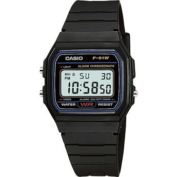 Casio Collection Men F-91W-1YEG Digital Watch