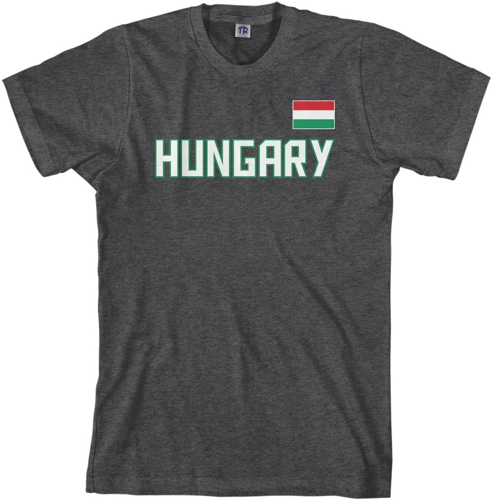 Threadrock Men's Hungary National Pride T-Shirt