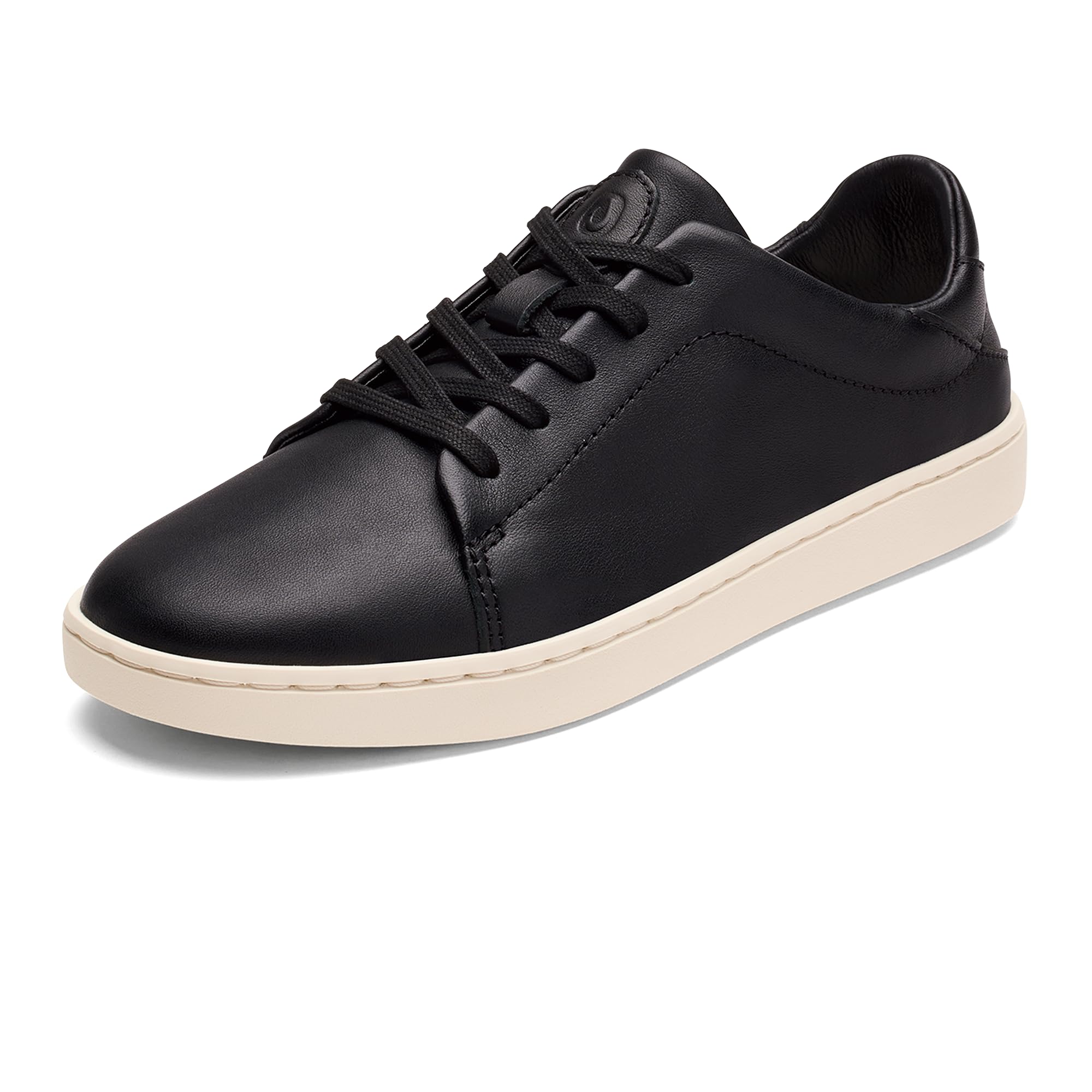 OLUKAI Pehuea Li 'ILI Women's Everyday Leather Sneakers, Casual & Versatile Shoes with Drop-in Heel, Soft & Premium Materials, All-Day Comfort &