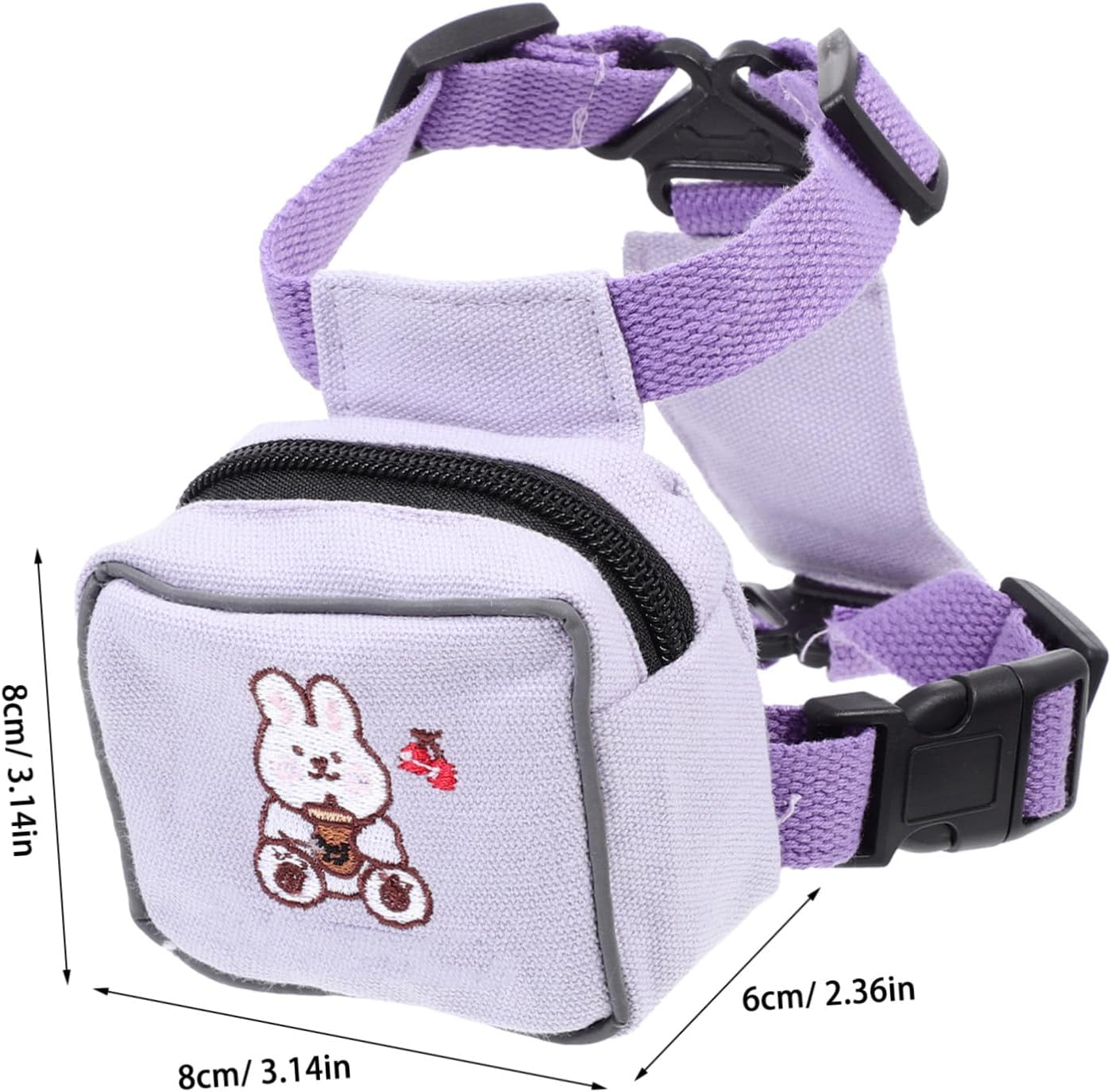 Cat Harness and Leash Set for Small Dogs and Kittens Breathable Vest Reflective Strip for Outdoor Walking Adjustable PET Backpack Leash