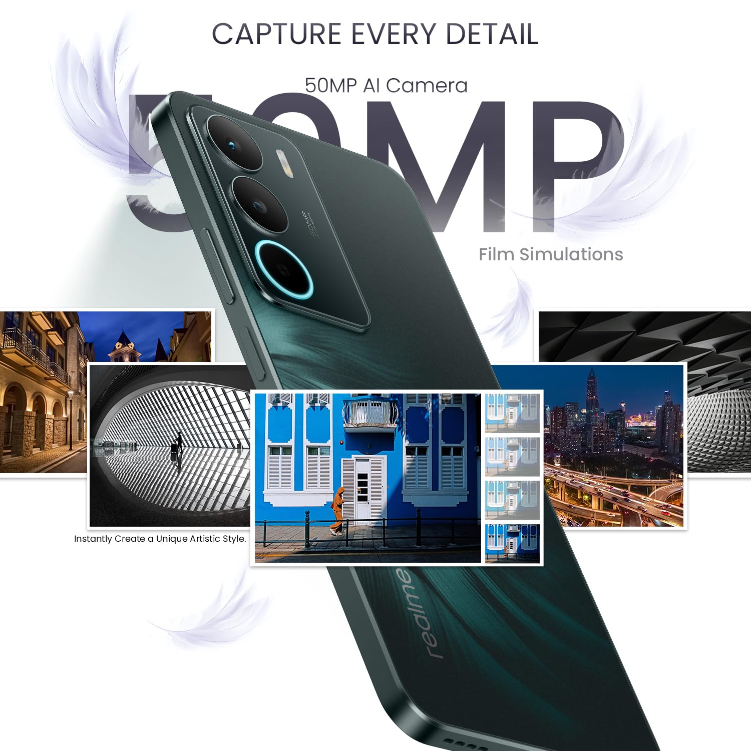 Amazon | realme C71 4G スマートフォン 6+128GB、SIM フリー