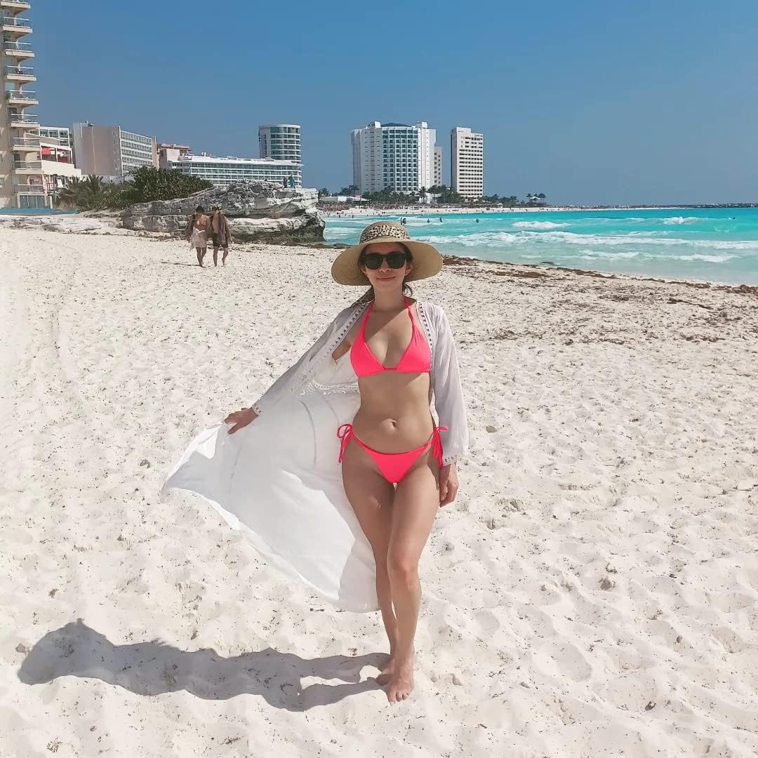 Women's 2 Piece Swimsuit Halter String Bikini Adjustable Bathing Suit - Image 5