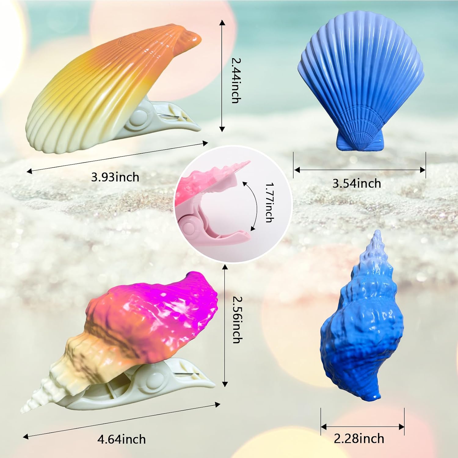 Beach Towel Clips for Cruise, Towel Clamps for Pool Chairs image 5