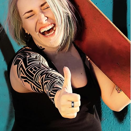 Miniatura 3 de Anillo de salud inteligente, rastreador de actividad física con frecuencia cardíaca, oxígeno en sangre, presión arterial, monitoreo del sueño y