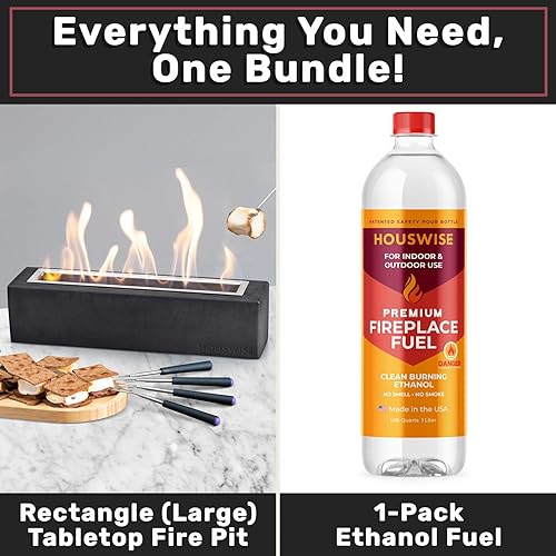 Miniatura 2 de Paquete de combustible de etanol y fogata de mesa