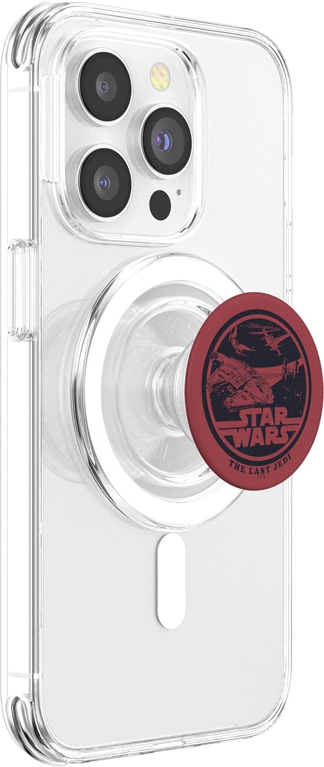 Star Wars The Last Jedi Vintage Ship Poster PopSockets MagSafe PopGrip for iPhone