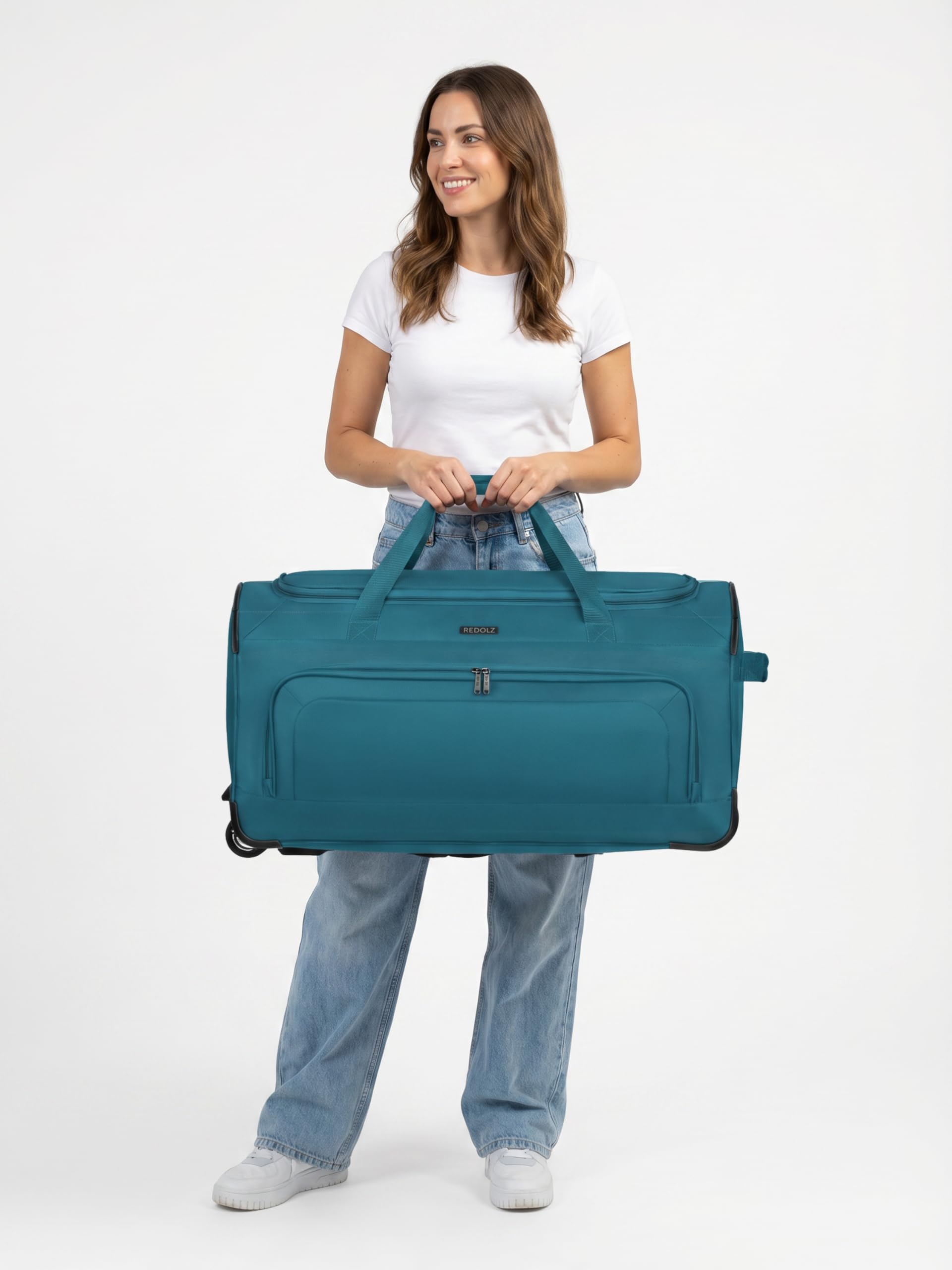 Duffle Essentials, nero, L (71 cm), Borsa da viaggio con ruote