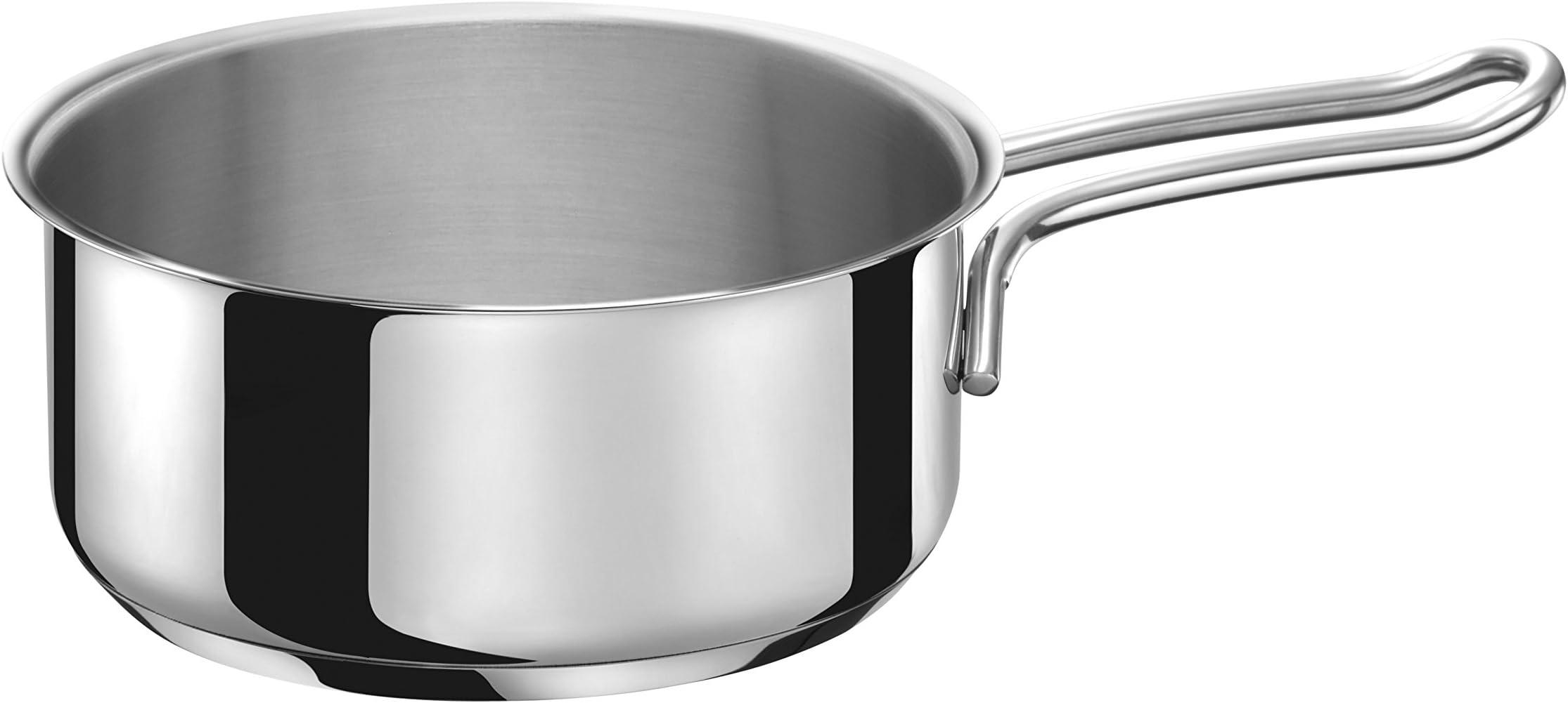 Aeternum Divine Casserole with 1 Handle, Steel, Silver 14 cm silver