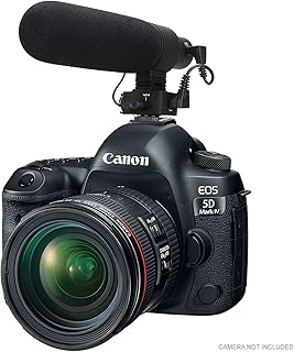 Digital Nc Advanced Super Cardioid Microphone Compatible with Sony a77II (Stereo/Shotgun) with Dead Cat Wind Muff