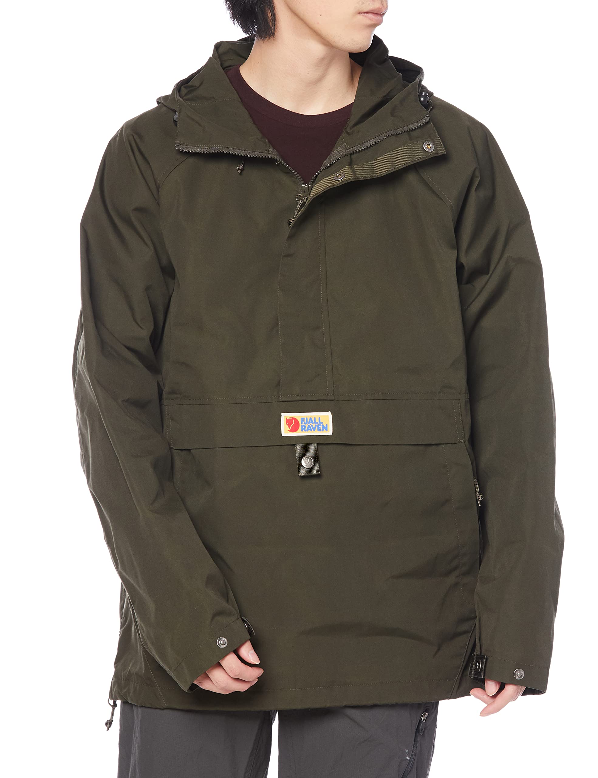 Fjallraven 87008 Vardag Anorak M Giacca Uomo Deep Forest Xl-image