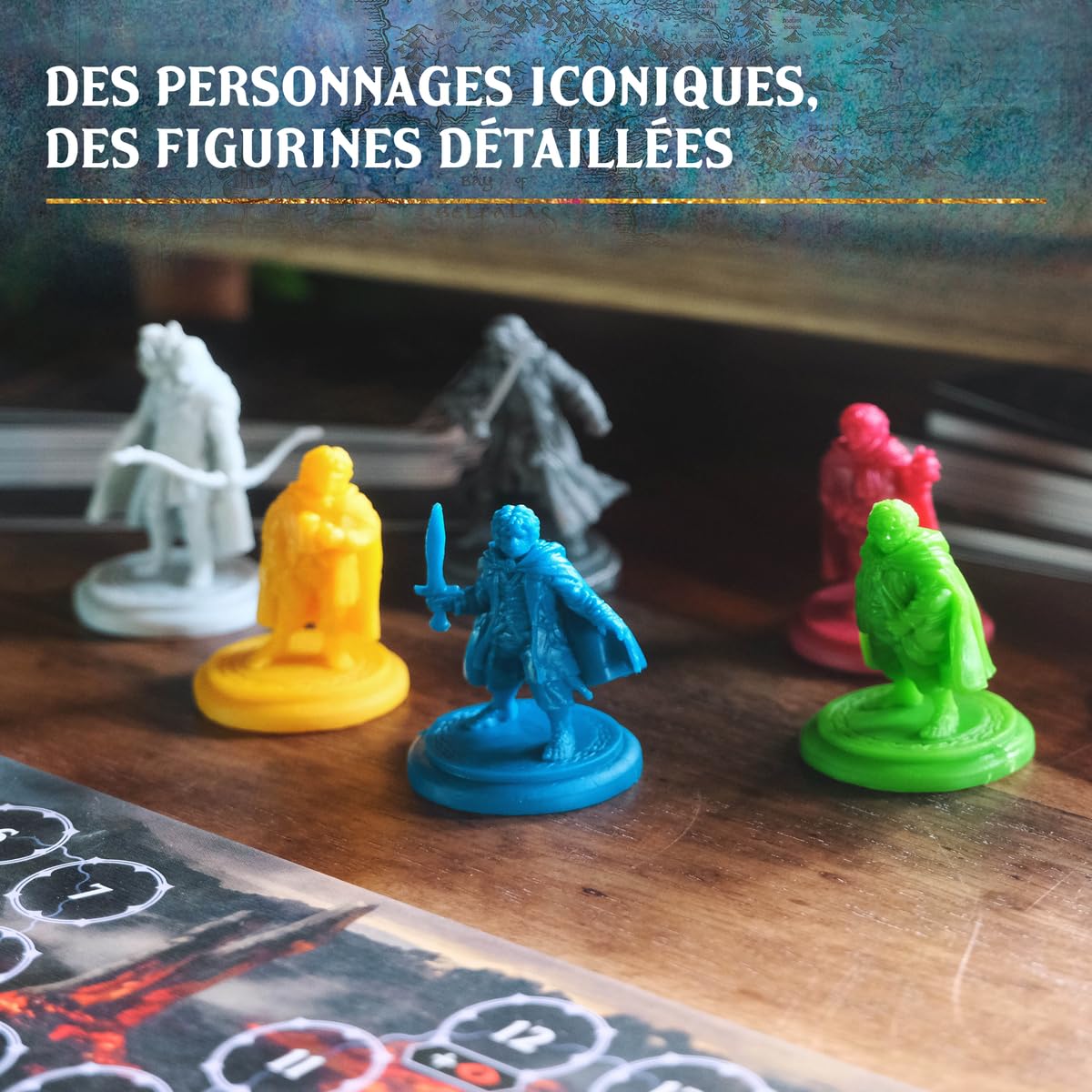 Ravensburger - Le Seigneur des Anneaux - Livre d'Aventure - Jeu de Plateau coopératif - 1 à 4 Joueurs dès 10 Ans - 30 Minutes par chapitres (8 chapitres) - Version française