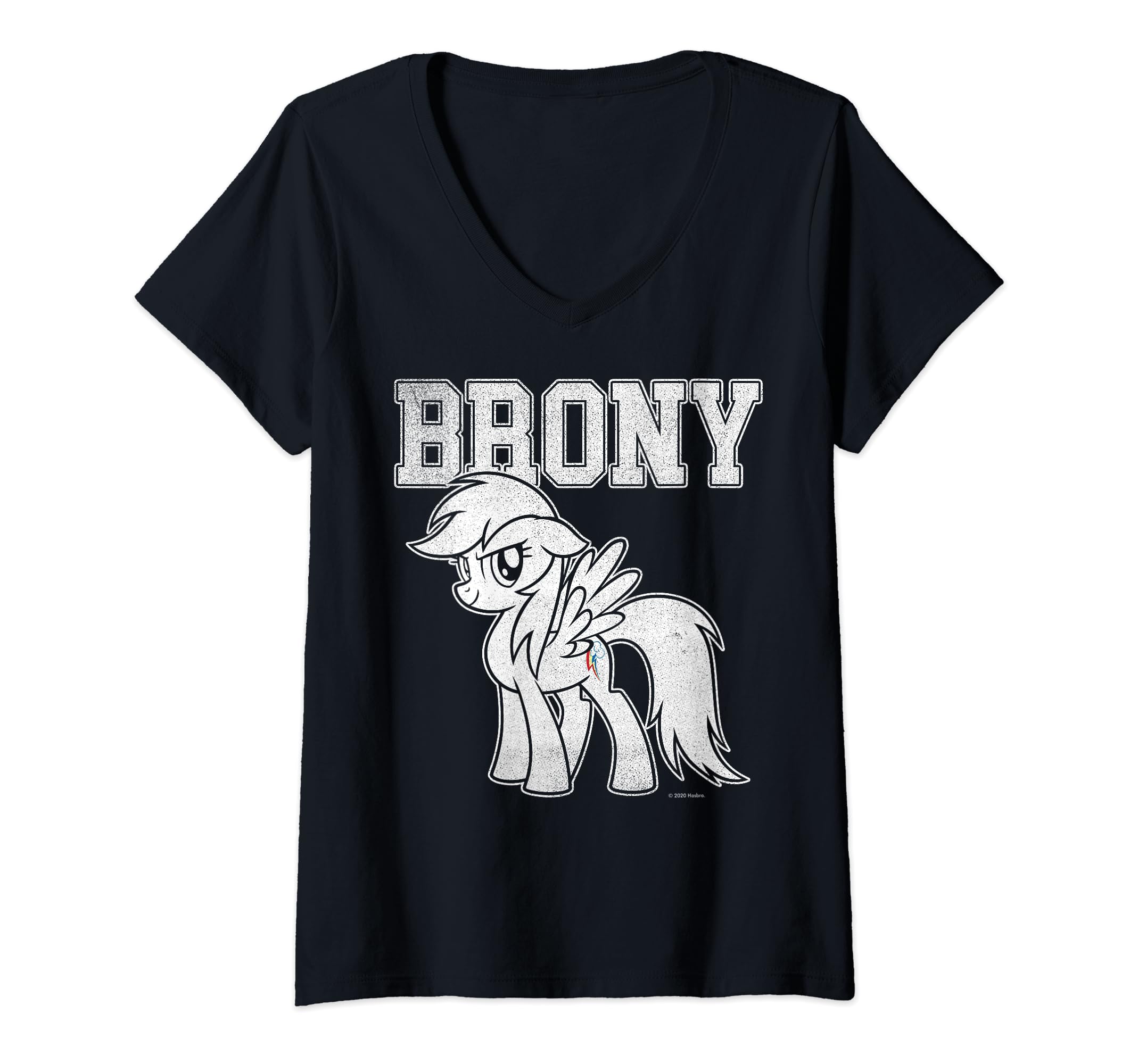 Womens My Little Pony: Friendship Is Magic Brony V-Neck T-Shirt