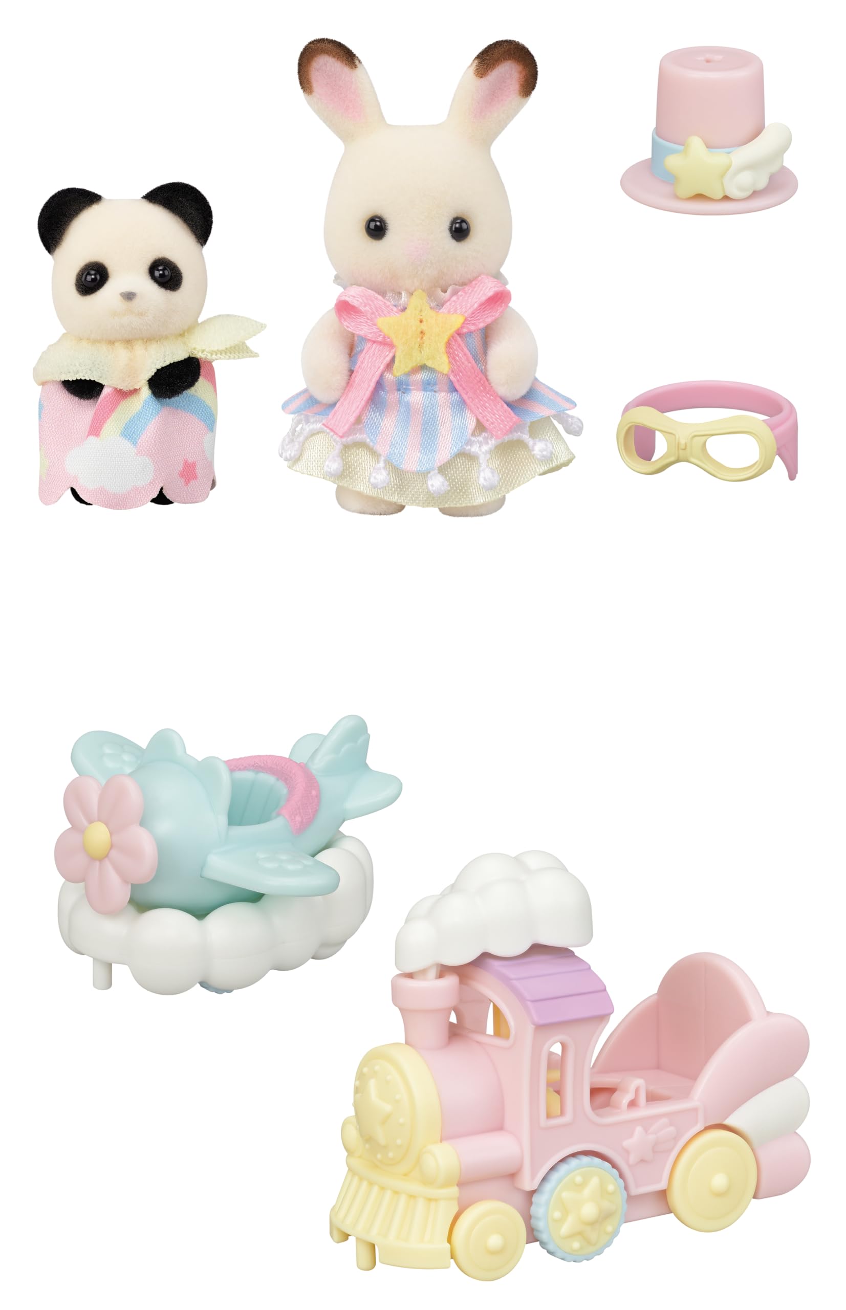 Sylvanian Families - 5819 Veicoli da Sogno - aereo & treno
