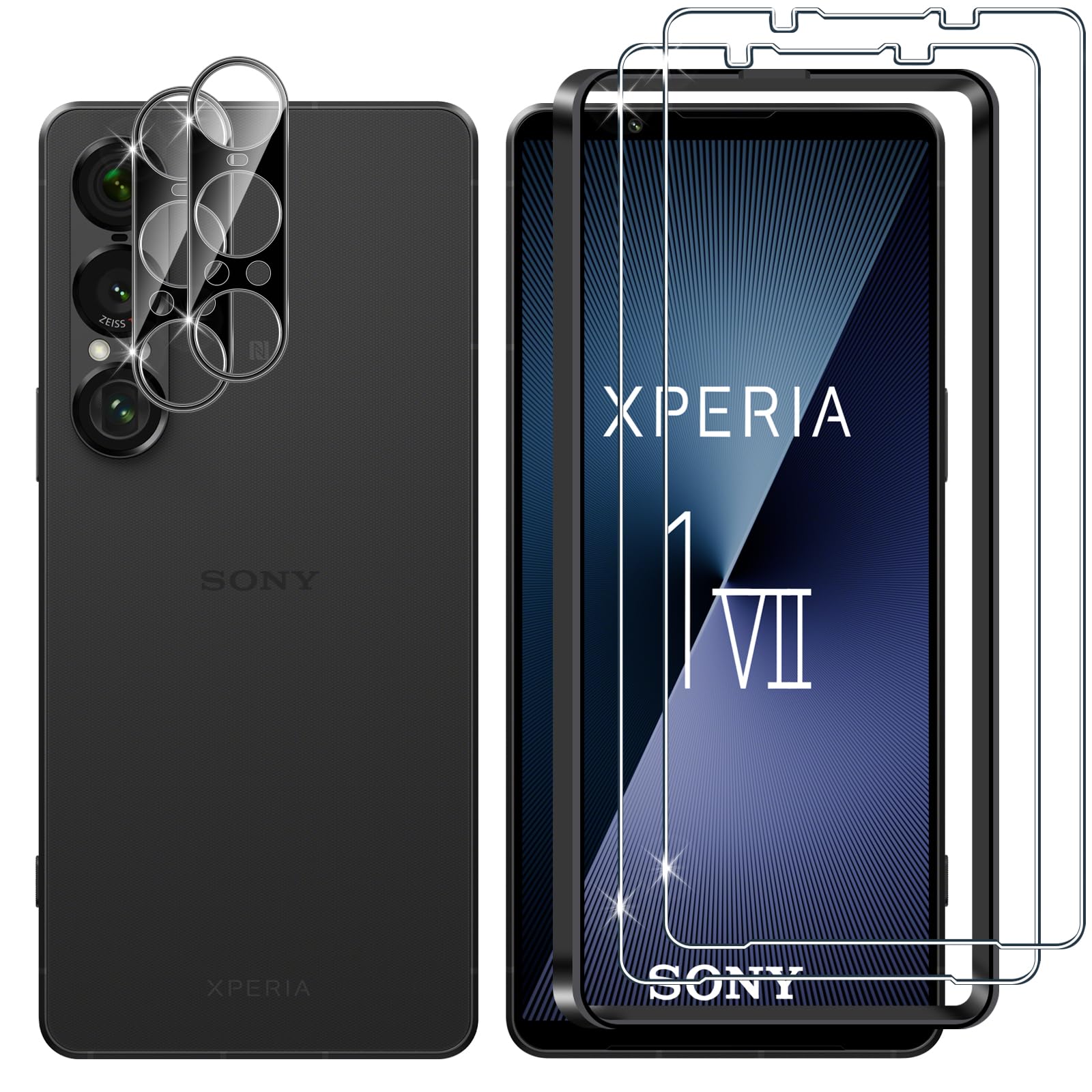 Protection d'écran Sony Xperia L3 Film protecteur Olixar - Pack de 2