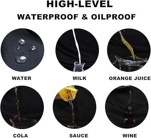 Miniatura 5 de Rosoz Delantales para parejas  Juego de delantales de cocina de 2 piezas para compromiso, aniversario de boda, regalo de despedida de soltera para