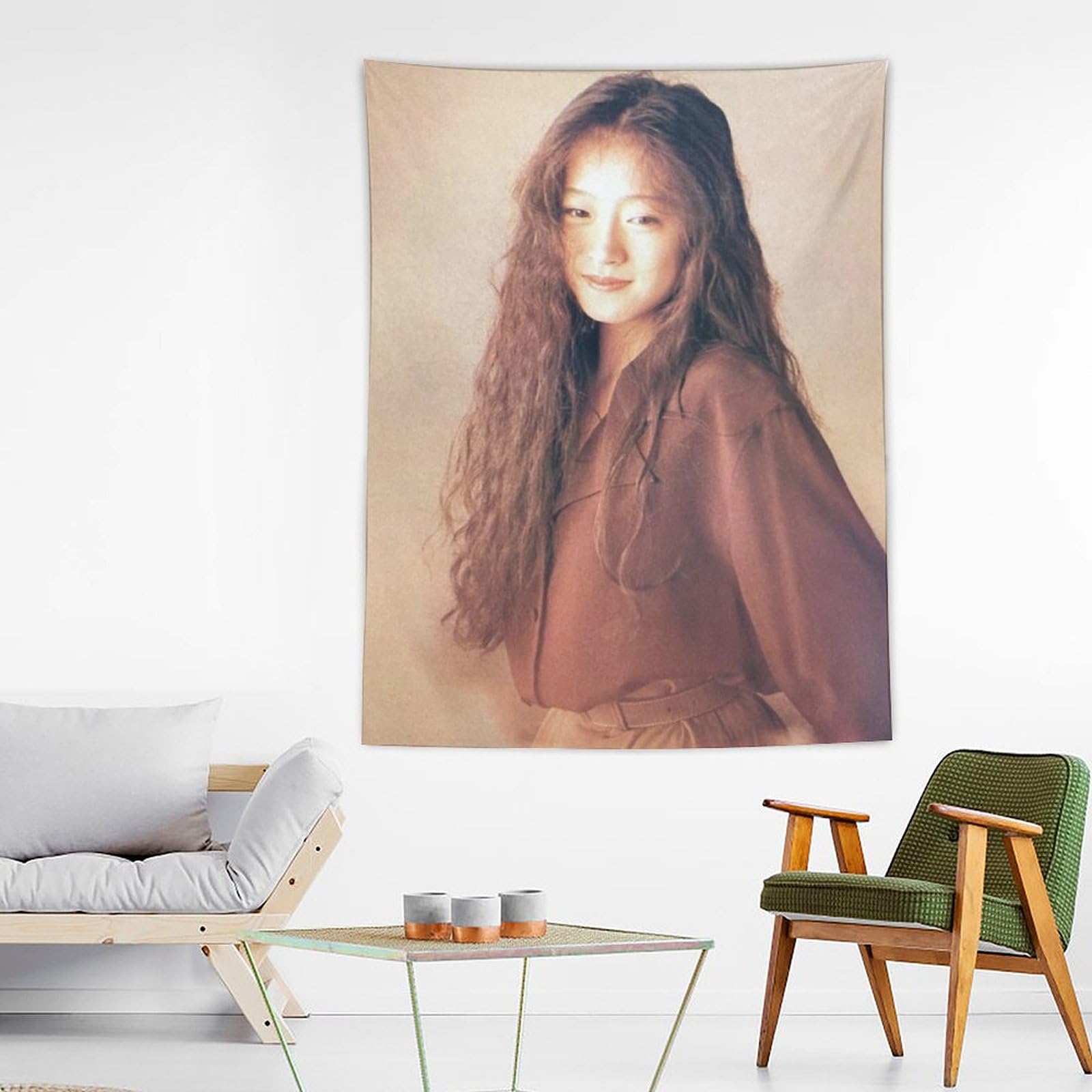 Amazon.co.jp: 中森明菜 タペストリー 吊り下げ ウォール