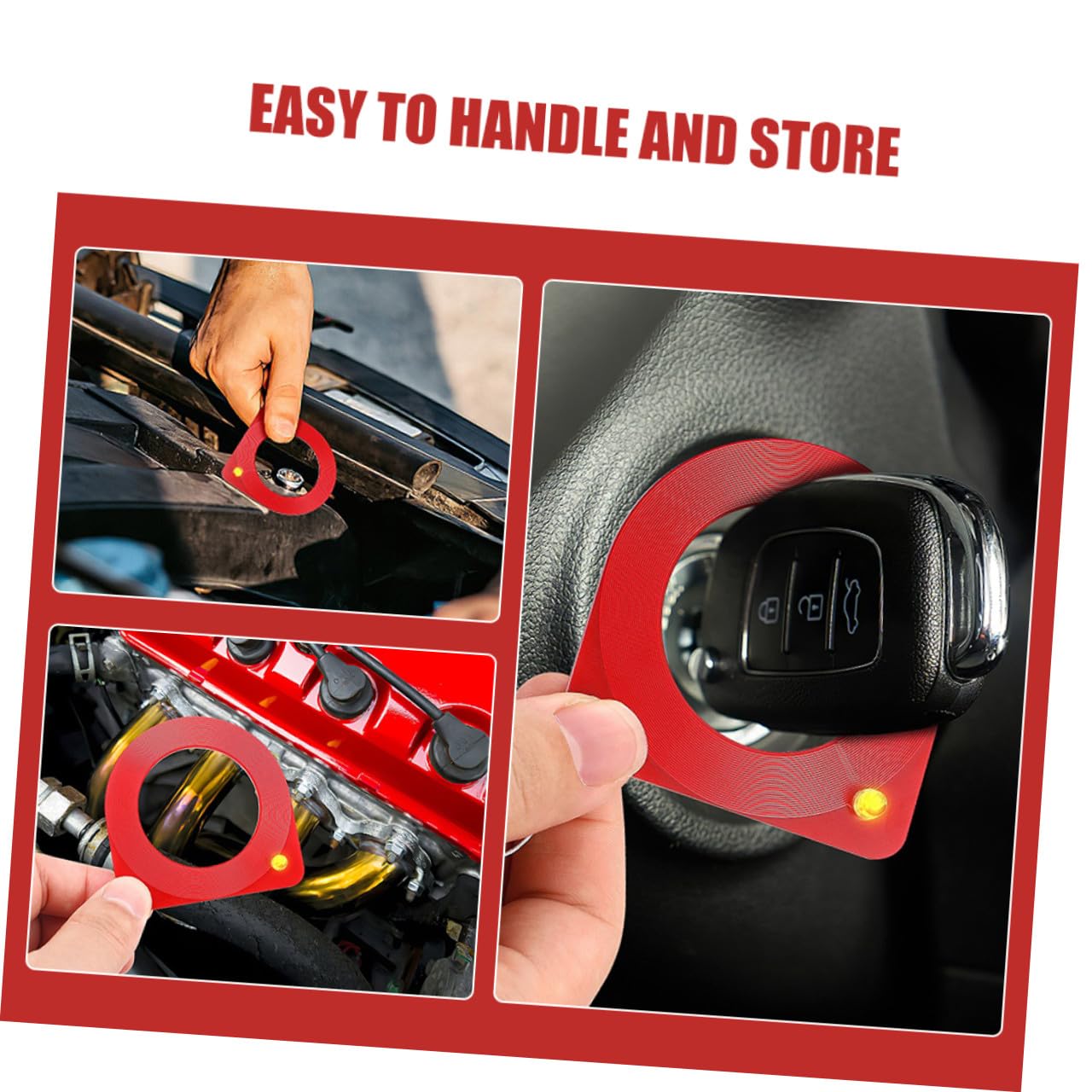 Ignition Coil Pack Testing Device Automotive Chip Induction Coil Tester for ECU and Theft Systems Efficient Detection