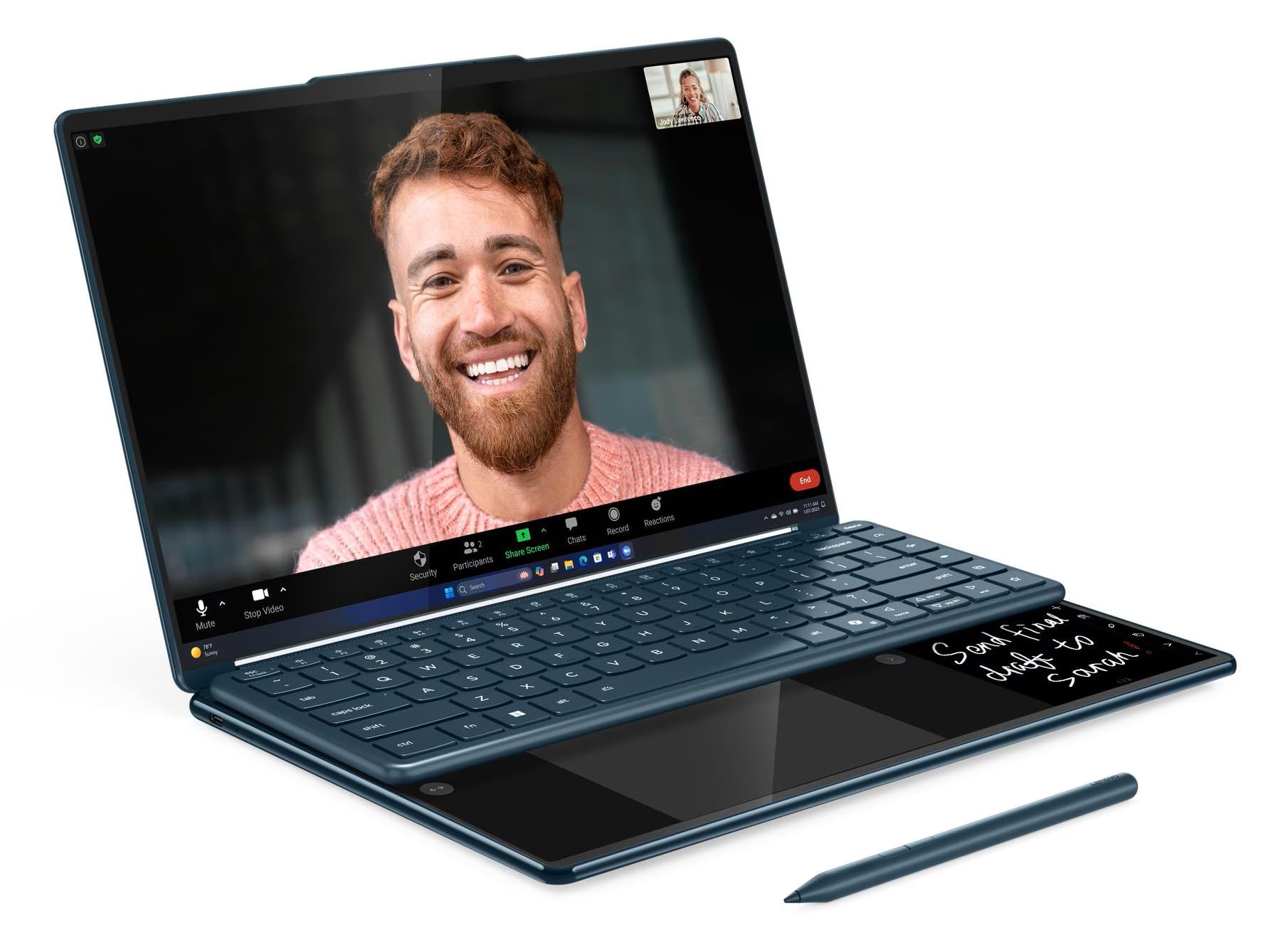 Lenovo Yoga Book 9i w/Ultra 7, touchscreen OLED 2.8K, 32GB RAM, SSD 1TB
