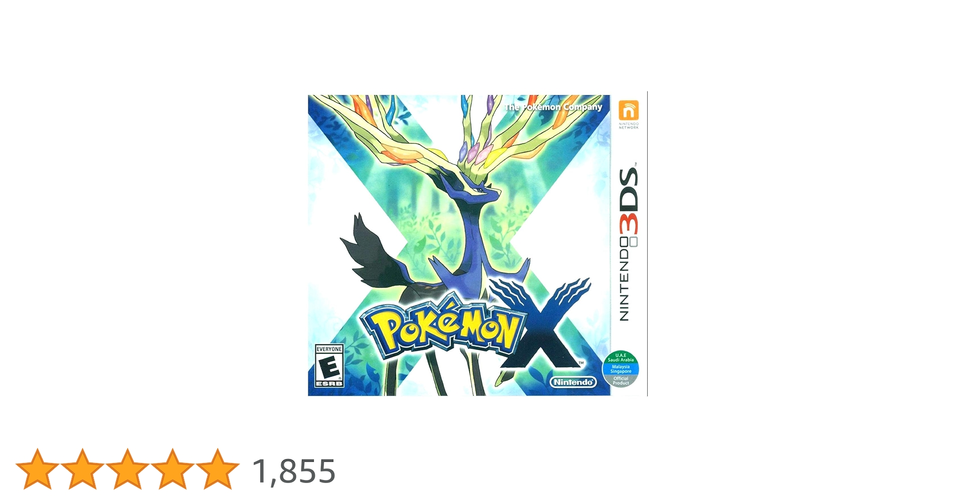 ポケモンX 欧州版 Nintendo 3DS 海外版 ポケットモンスター正規品 71gF0czkKaL.jpg_BO30,255,255,