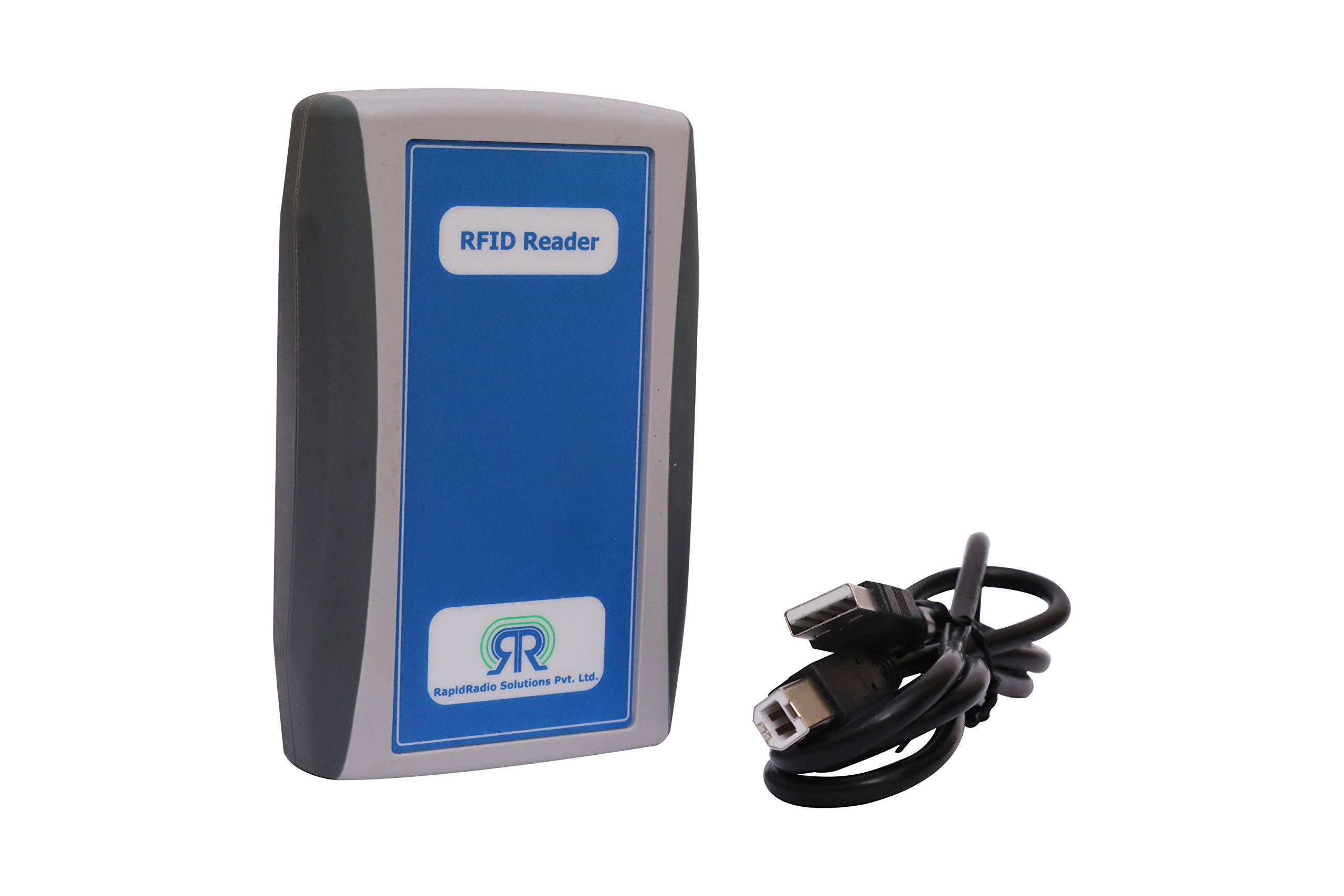 RRUHFR01 865-867MHz ISO 18000-6C : EPC Class1 Gen2 ABS Plastic USB UHF RFID Desktop Reader with Accessories